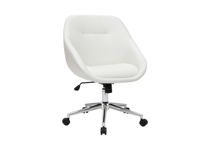 Design-Schreibtischstuhl Wei&szlig; COLIN ? Miliboo |1| St&eacute;phane Plaza